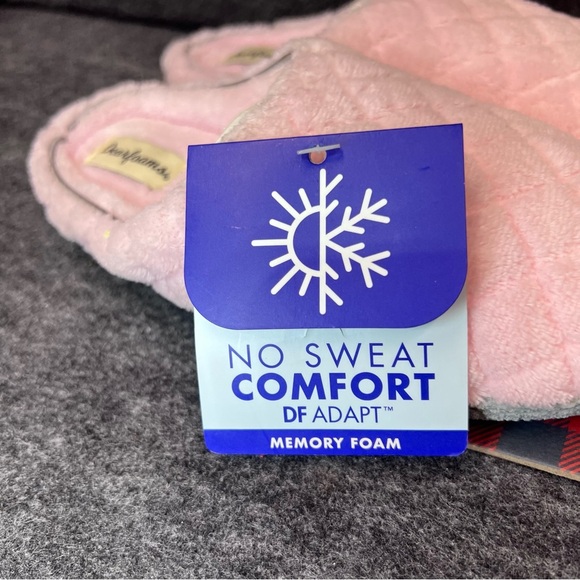 DEARFOAMS Leslie Quilted Microfiber Terry Clog Slipper - Size S 5-6 - Picture 7 of 10